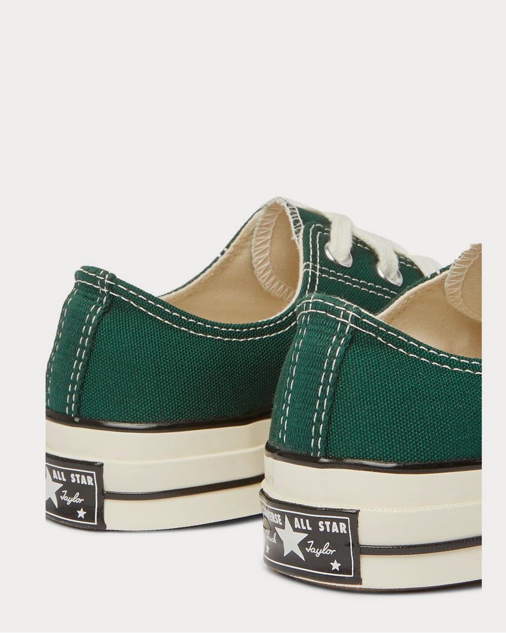 Converse Chuck 70 OX Canvas  Green low top sneakers - 4