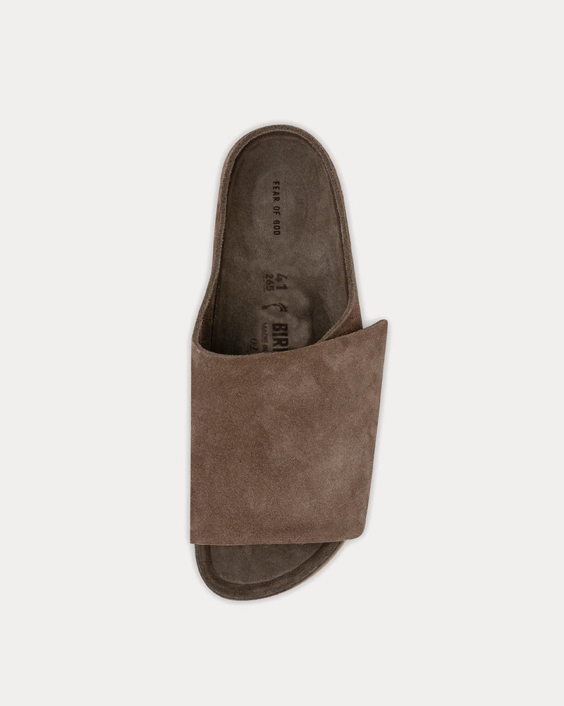 Fear of God x Birkenstock Los Feliz Suede Ash Slip Ons - 2