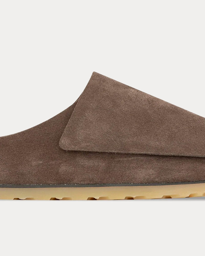 Fear of God x Birkenstock Los Feliz Suede Ash Slip Ons - 4