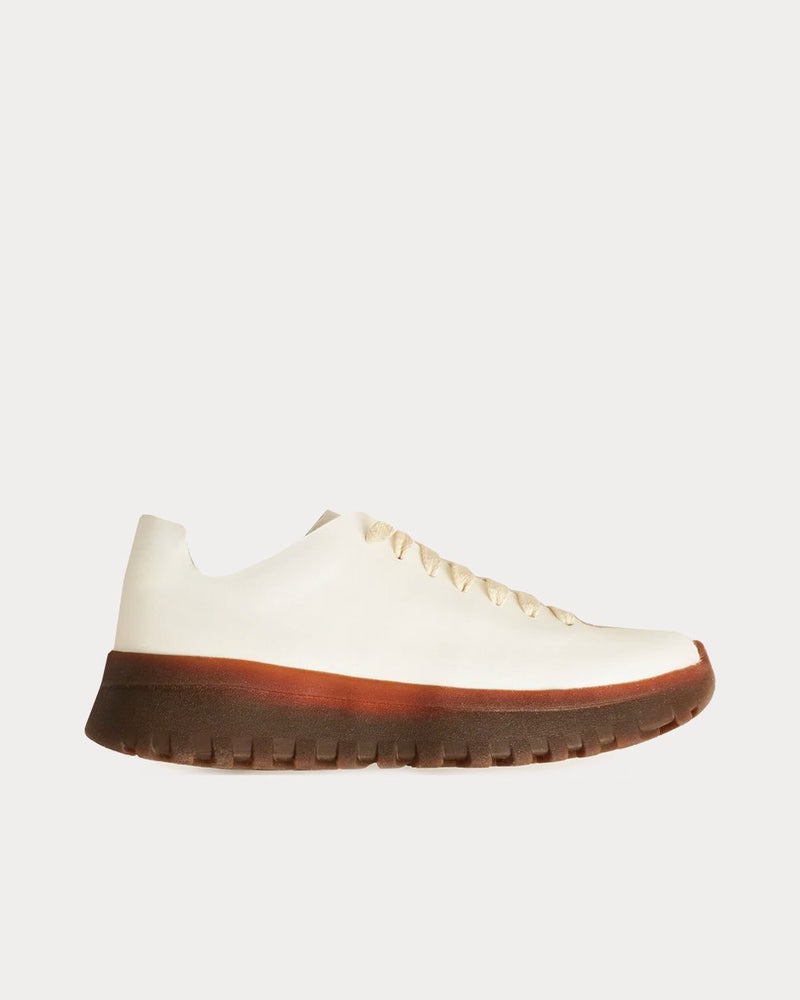 Feit Latex Walker White Low Top Sneakers - 1