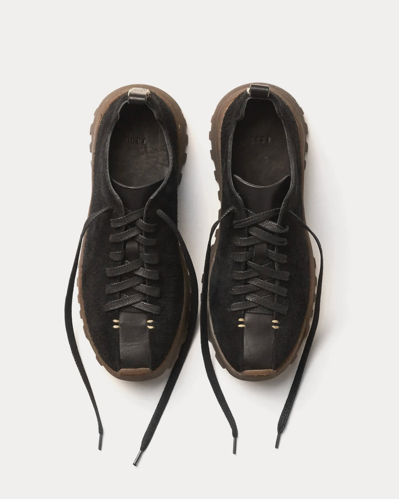 Feit Latex Walker Black Low Top Sneakers - 2