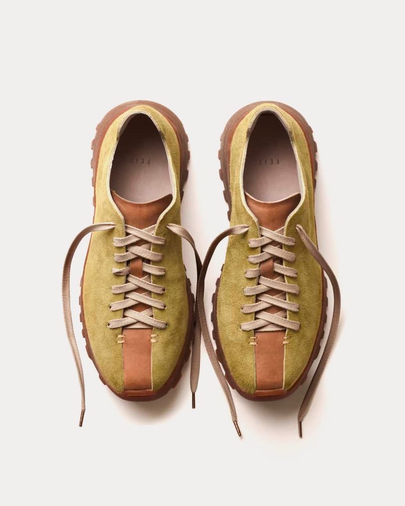 Feit Latex Walker Military Low Top Sneakers - 2