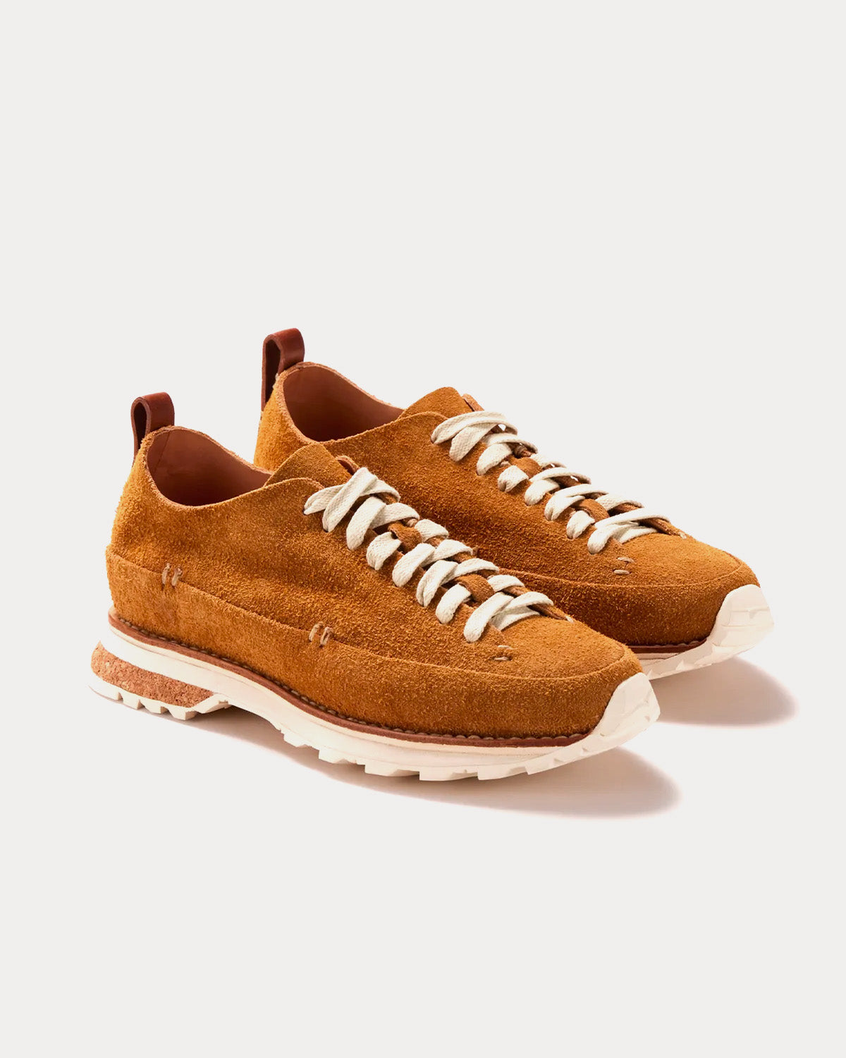 Feit Lugged Runner Tan Low Top Sneakers - 3