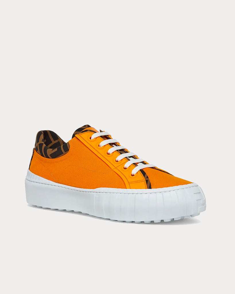 Orange hotsell canvas sneakers