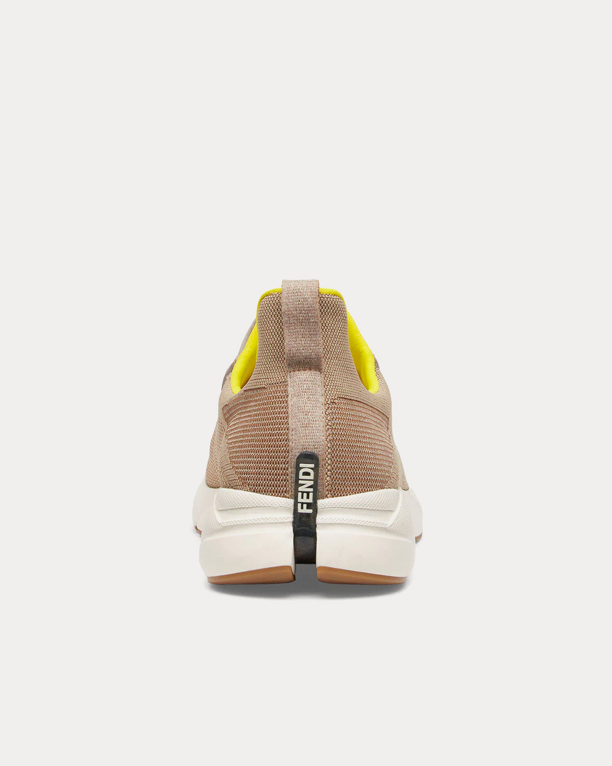 Fendi Faster Mesh Beige Low Top Sneakers - 4