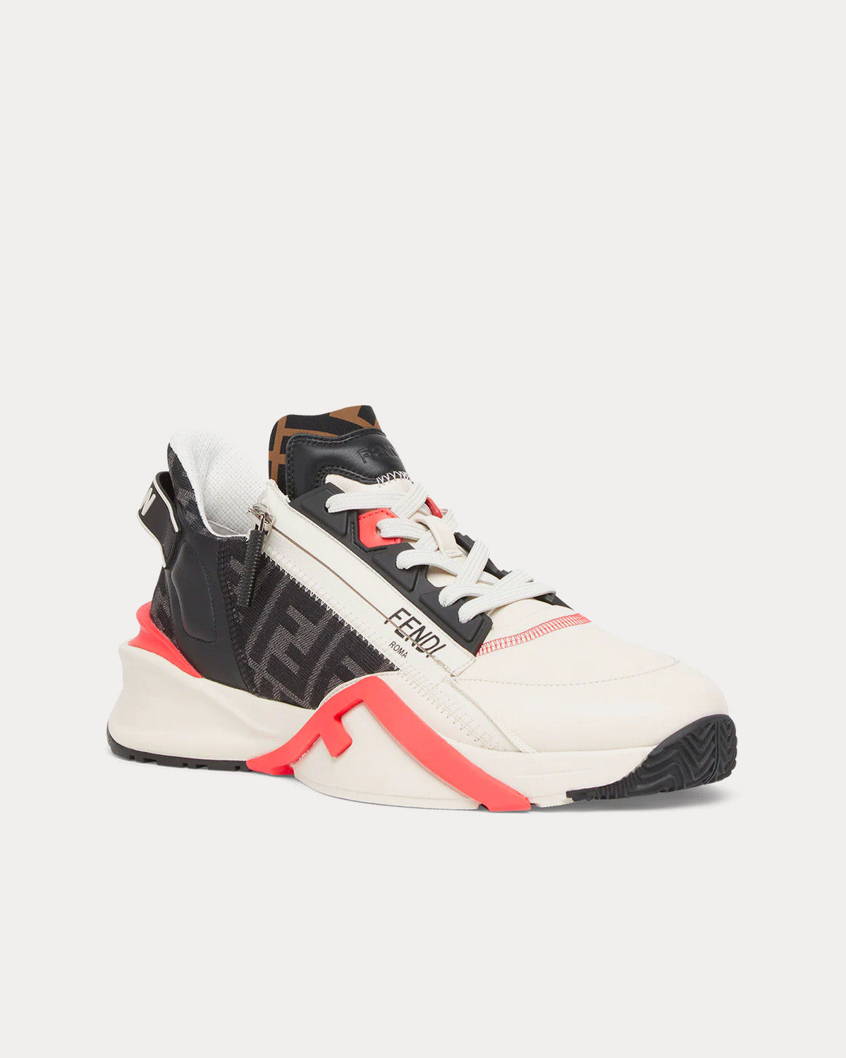 Fendi Flow Runner Lunar New Year Capsule White Low Top Sneakers - 2