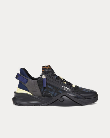 Fendi Flow Black Slip On Sneakers