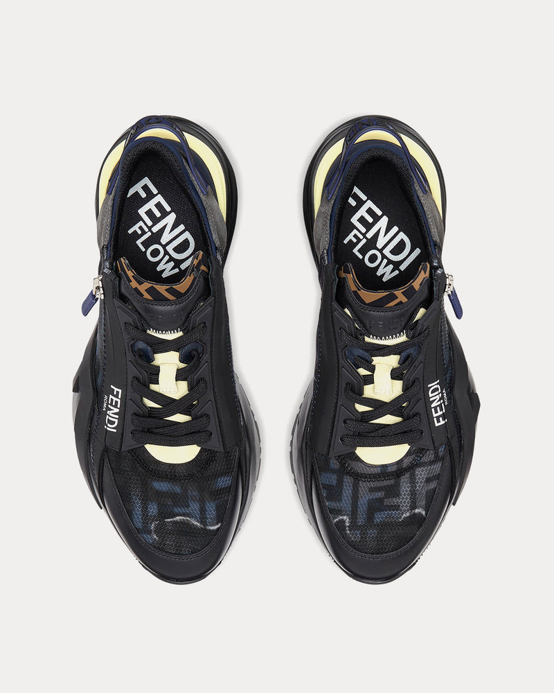 Fendi Flow Black Slip On Sneakers - 2