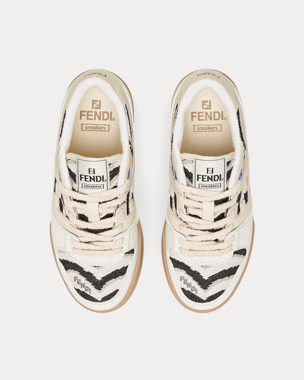 Fendi Match 'Spring Festival Capsule' Multi Low Top Sneakers - 2