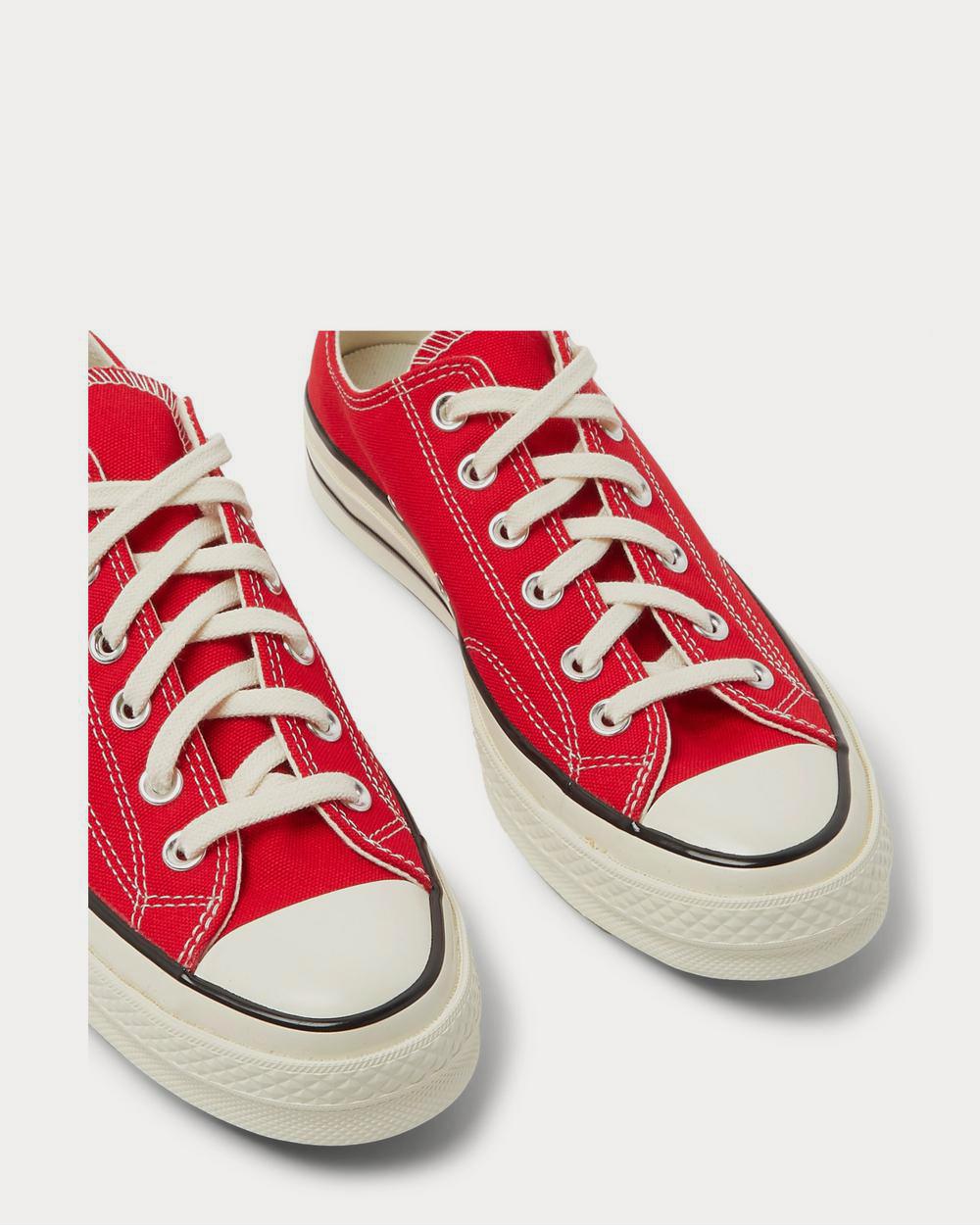 Converse Chuck 70 Canvas  Red low top sneakers - 4