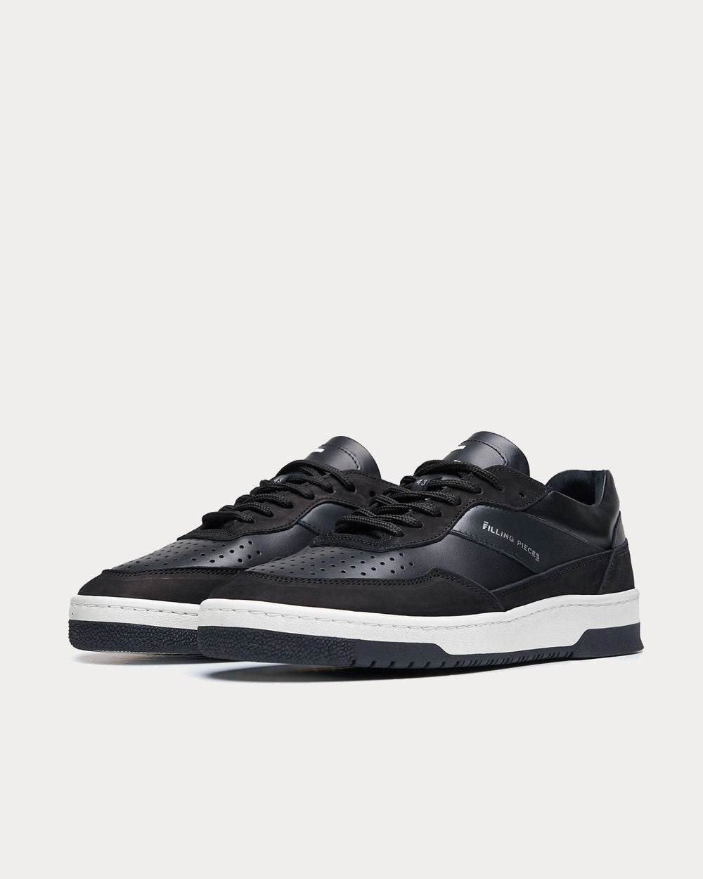 Filling Pieces Ace Spin Black Low Top Sneakers - 2