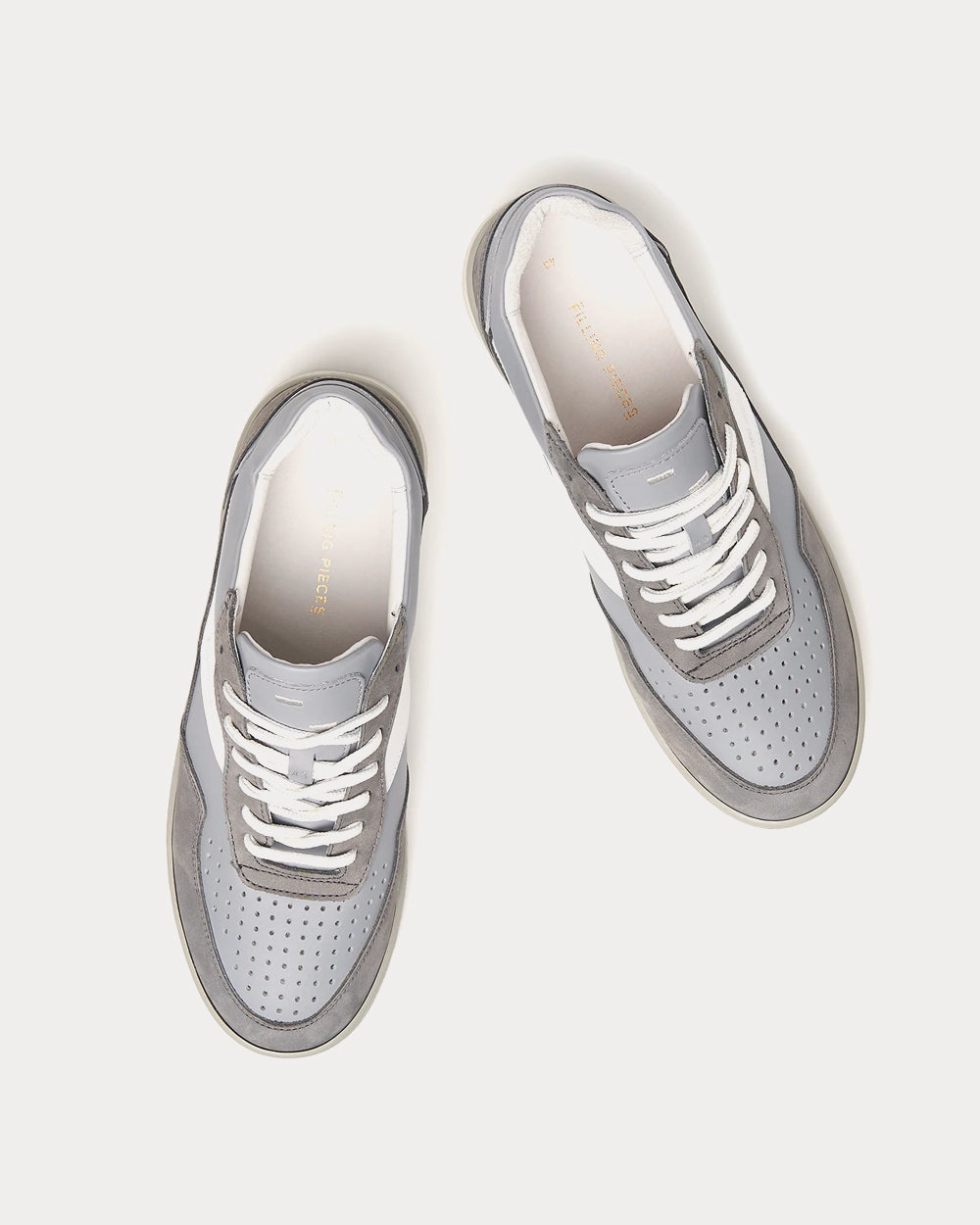 Filling Pieces Ace Spin Grey Low Top Sneakers - 2