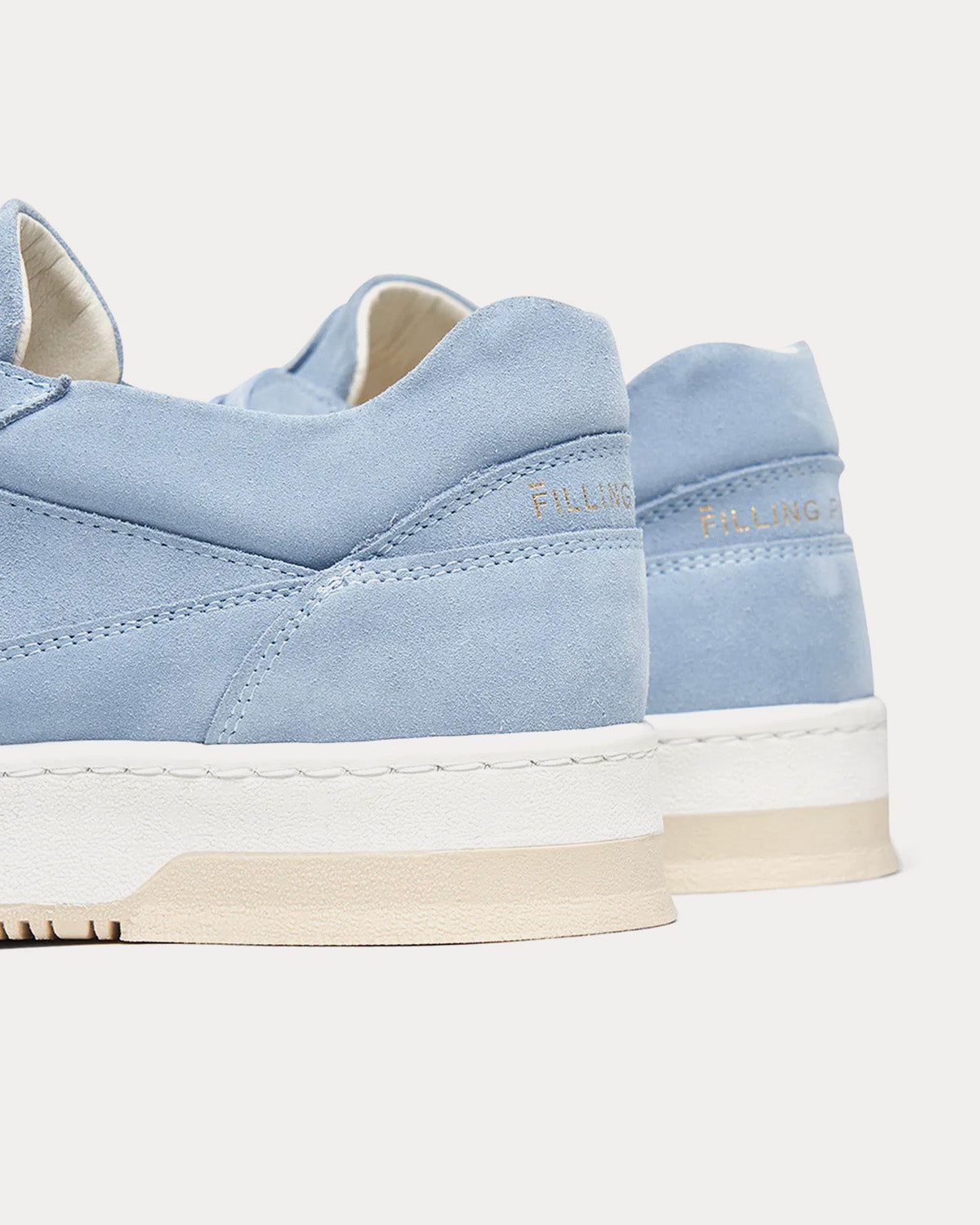 Filling Pieces Ace Suede Sky Blue Low Top Sneakers - 2