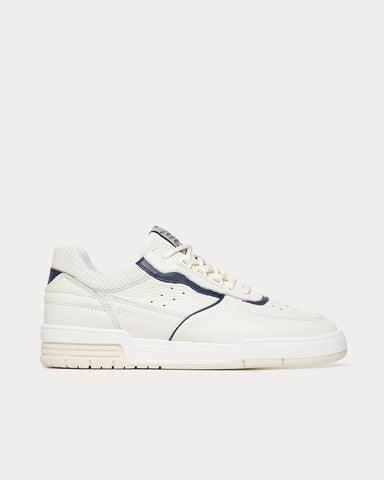 Filling Pieces Curb Line White / Blue Low Top Sneakers