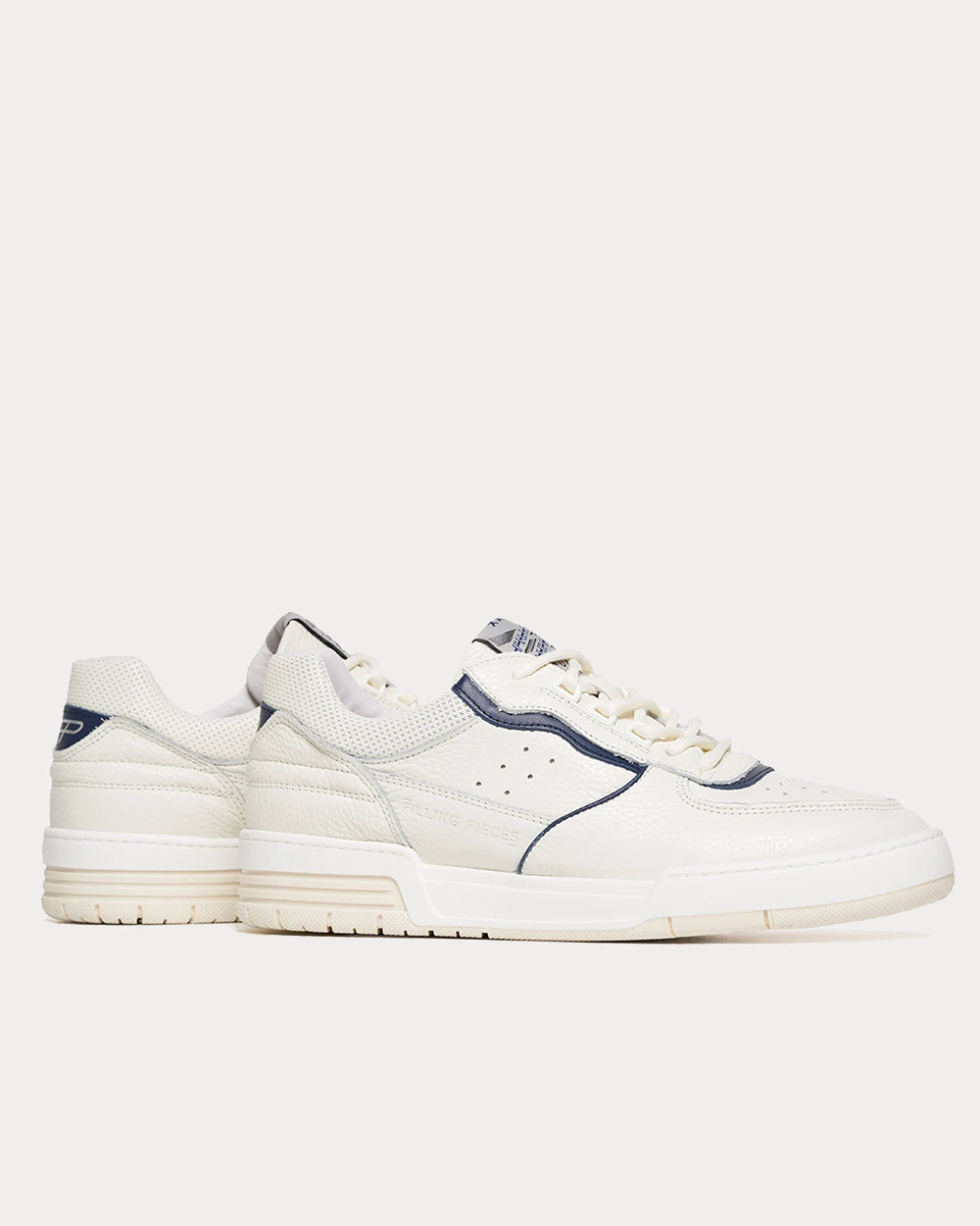 Filling Pieces Curb Line White / Blue Low Top Sneakers - 2