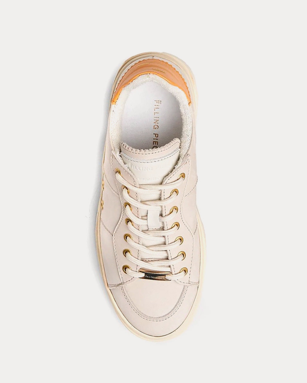 Filling Pieces Court Serrated Off White Low Top Sneakers - 2