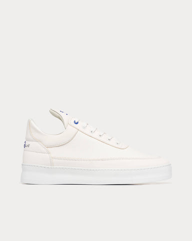 Filling Pieces Plain 683 Organic White Low Top Sneakers