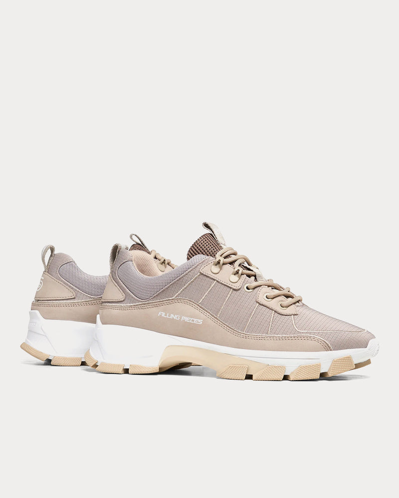 Filling Pieces Lux Radar Kite Beige Low Top Sneakers - 2