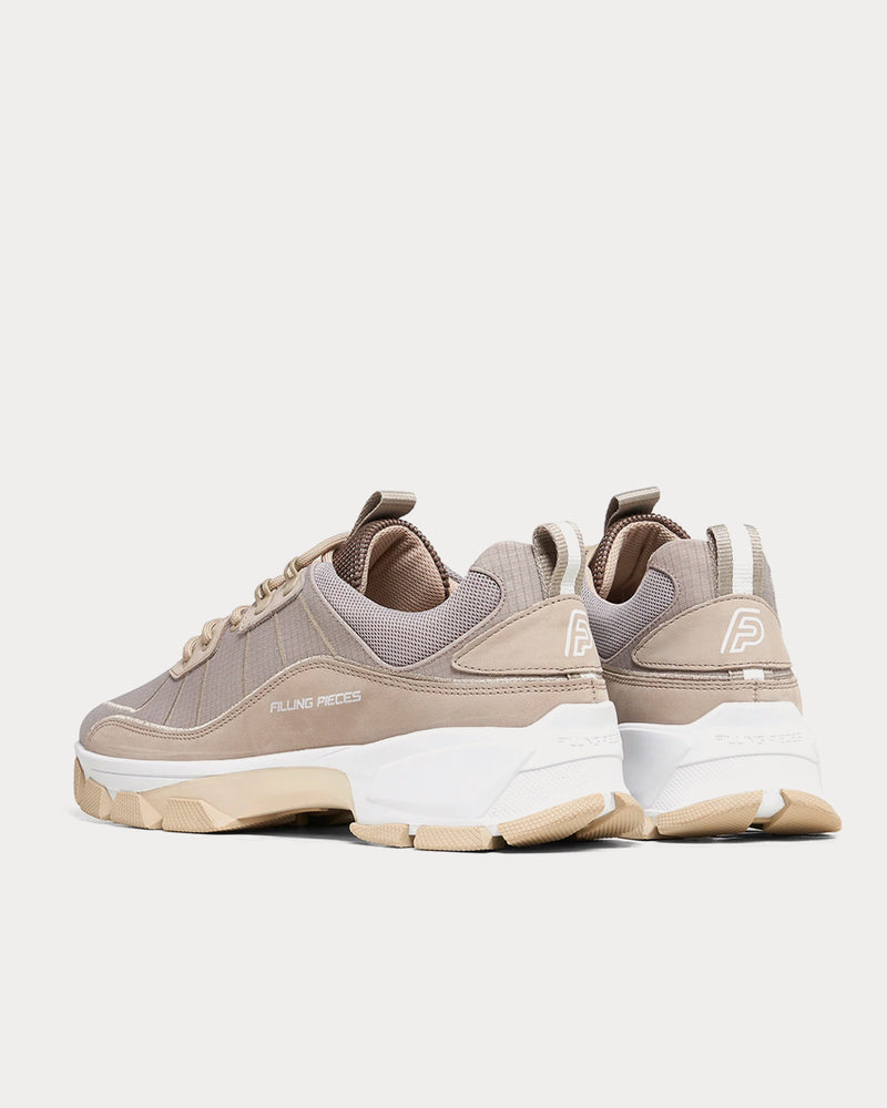 Filling Pieces Lux Radar Kite Beige Low Top Sneakers - 4