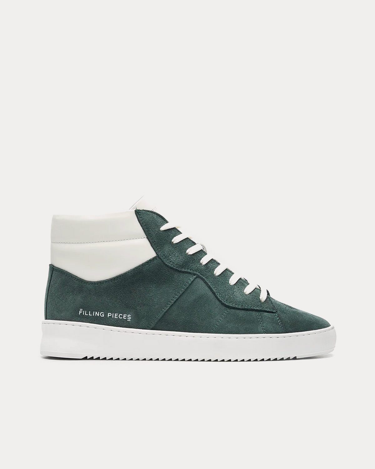 Men s Court Mix Green Mid Top Sneakers