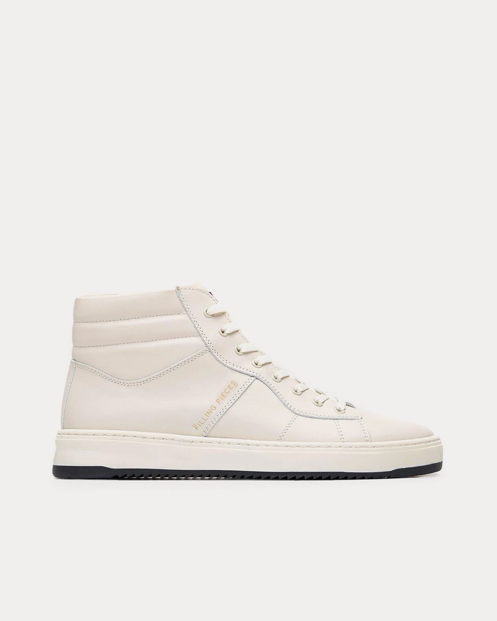 Filling Pieces Mid Court Rado Off White High Top Sneakers - 1