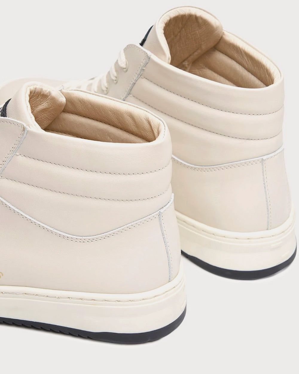 Filling Pieces Mid Court Rado Off White High Top Sneakers - 4