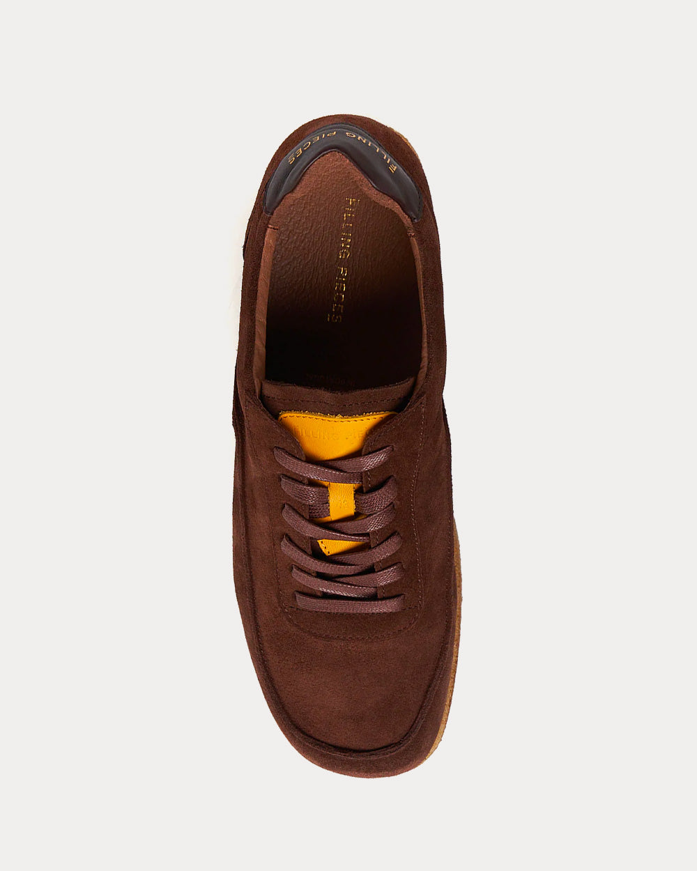 Filling Pieces Mondo Crepe Brown Low Top Sneakers - 2