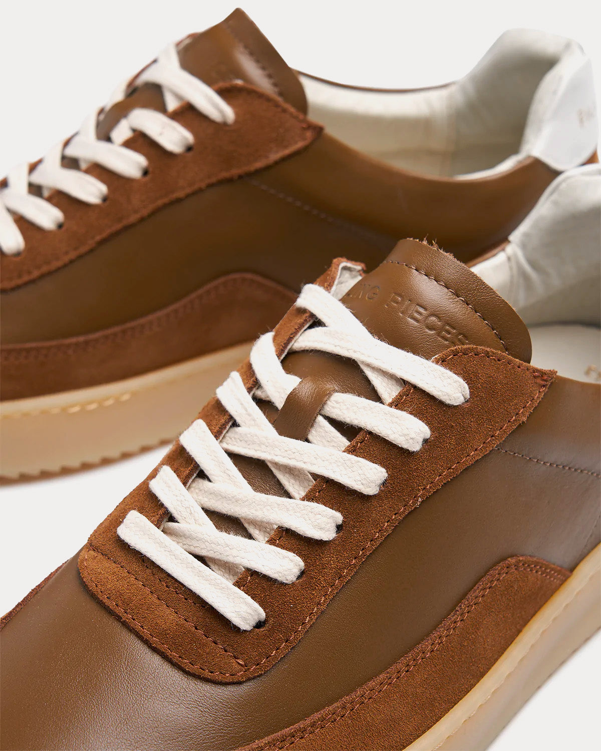 Filling Pieces Mondo Mix Brown Low Top Sneakers - 3