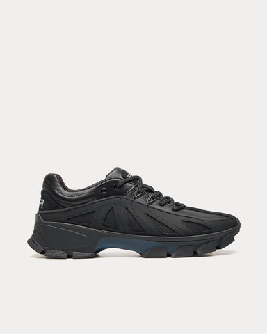 Filling Pieces Pace Radar Black Low Top Sneakers