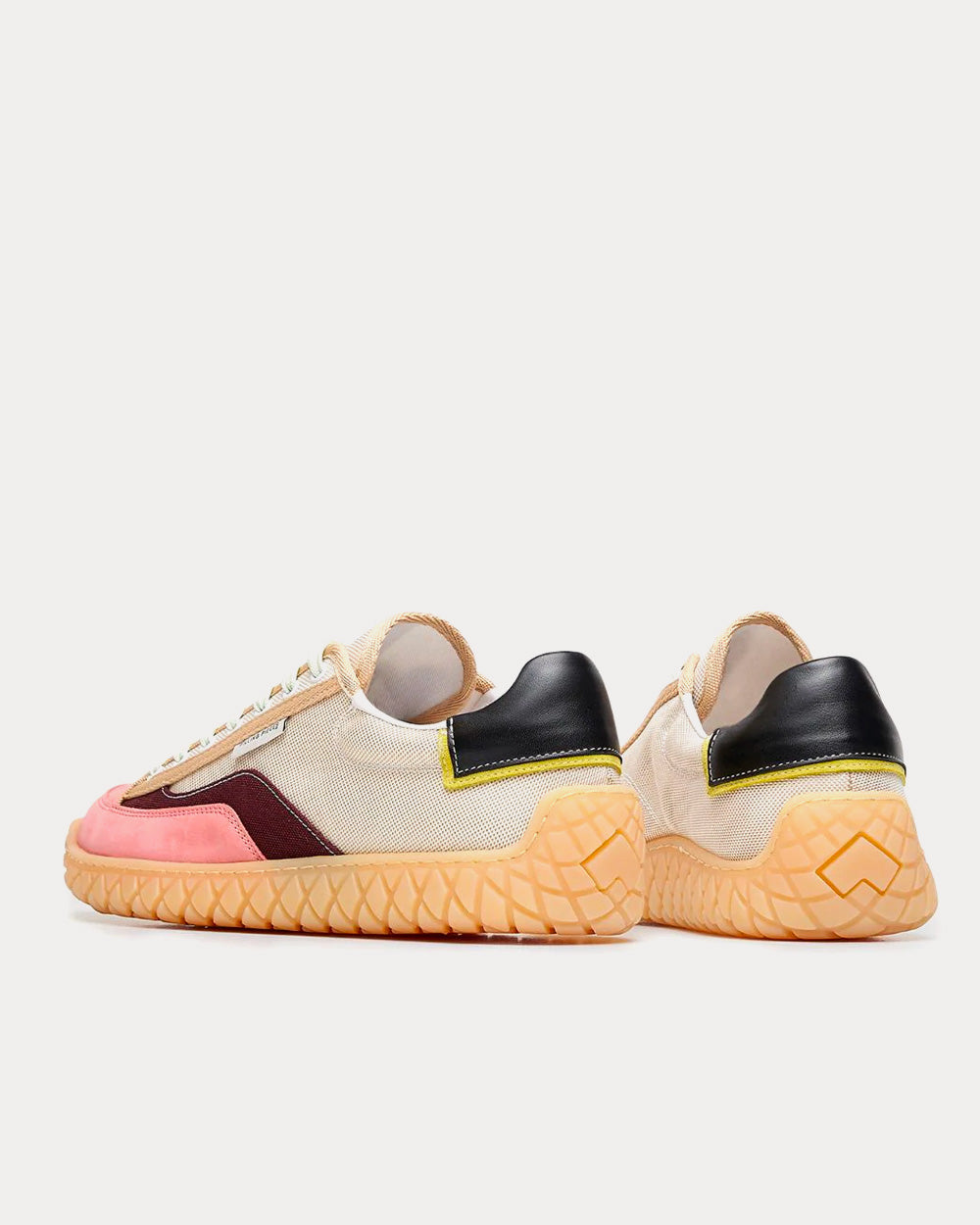 Filling Pieces Breeze Canvas Pink Low Top Sneakers - 4