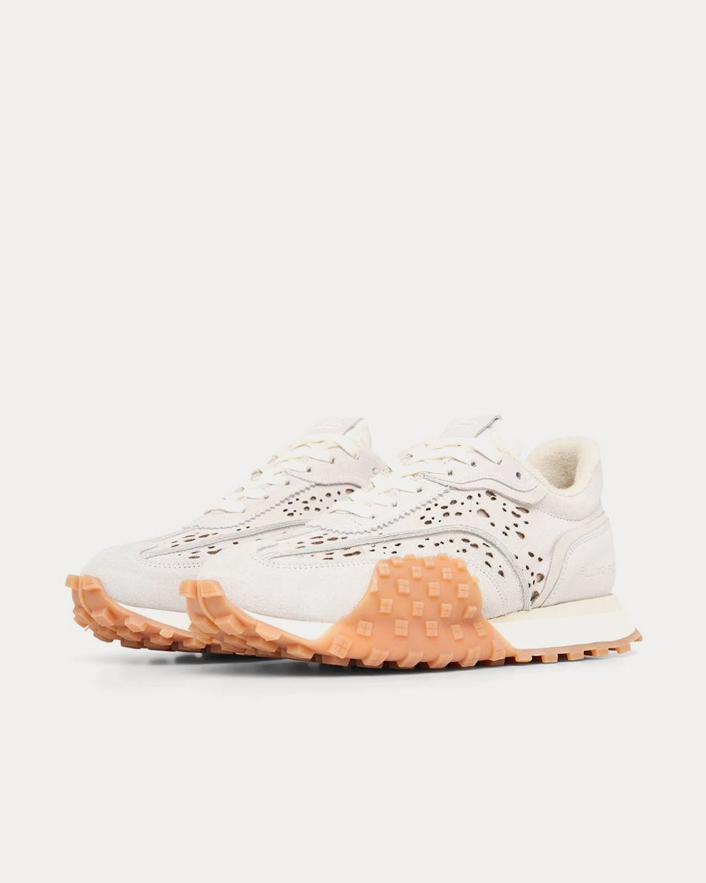 Filling Pieces Crease Runner Wind All White Low Top Sneakers - 3