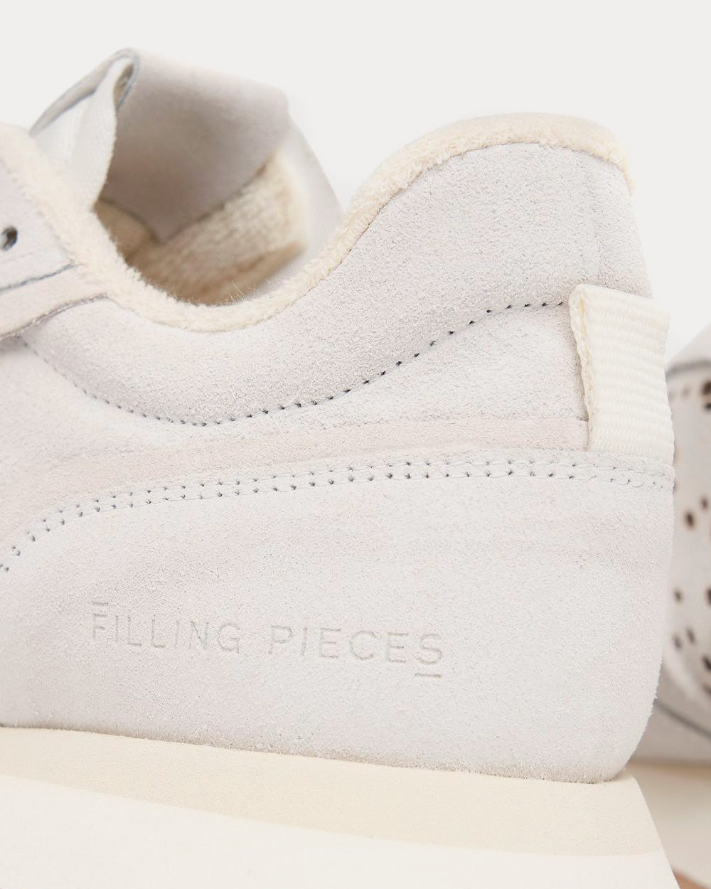 Filling Pieces Crease Runner Wind All White Low Top Sneakers - 5