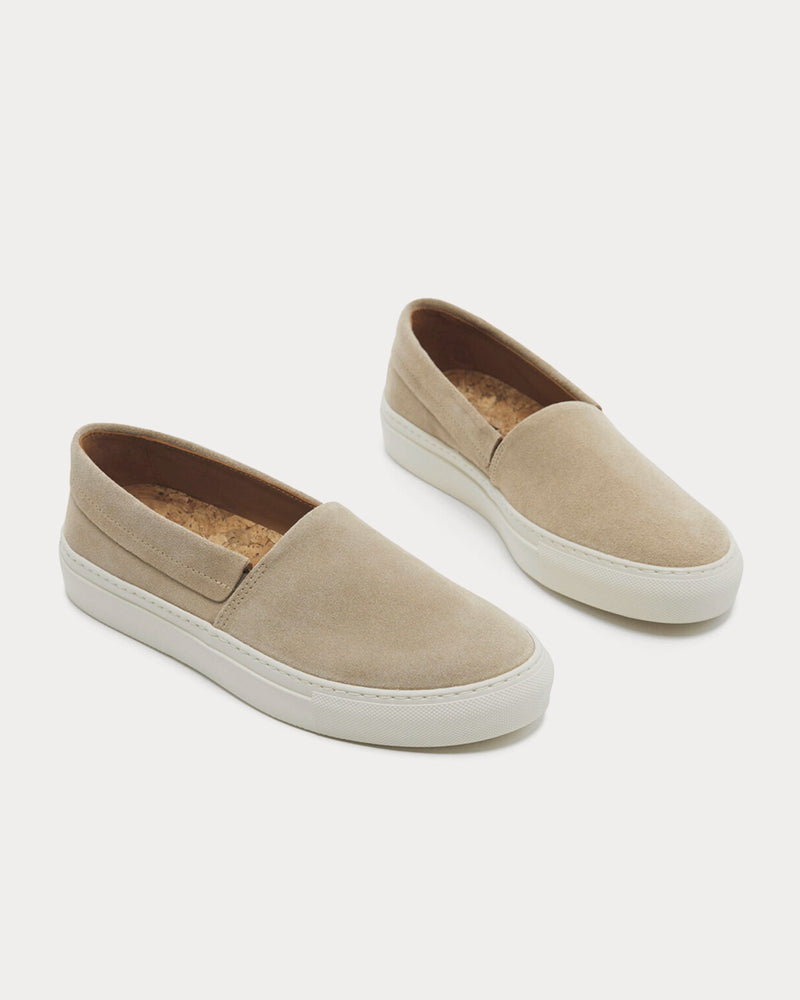 Flattered Essingen Suede Caramel Slip On Sneakers - 2