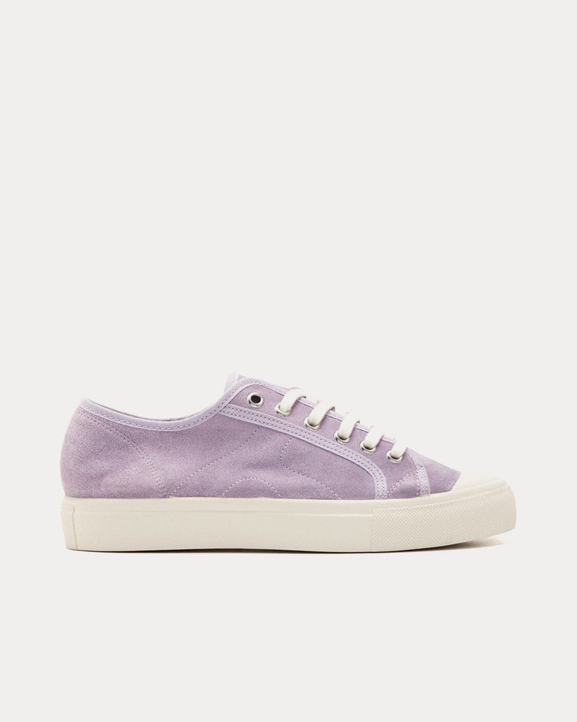 Flattered Skanstull Suede Lavender Low Top Sneakers - Sneak in Peace