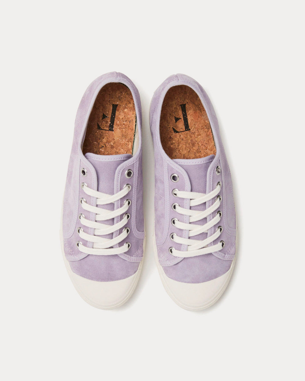 Flattered Skanstull Suede Lavender Low Top Sneakers - 2