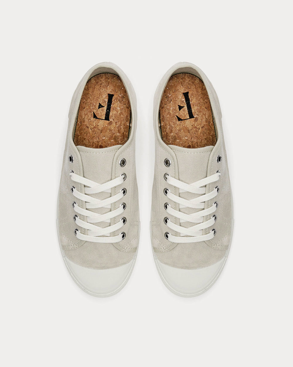 Flattered Skanstull Suede Sand Low Top Sneakers - 2