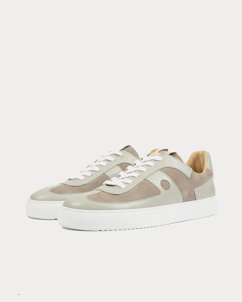 Folk Mid Court Concrete Low Top Sneakers - 3