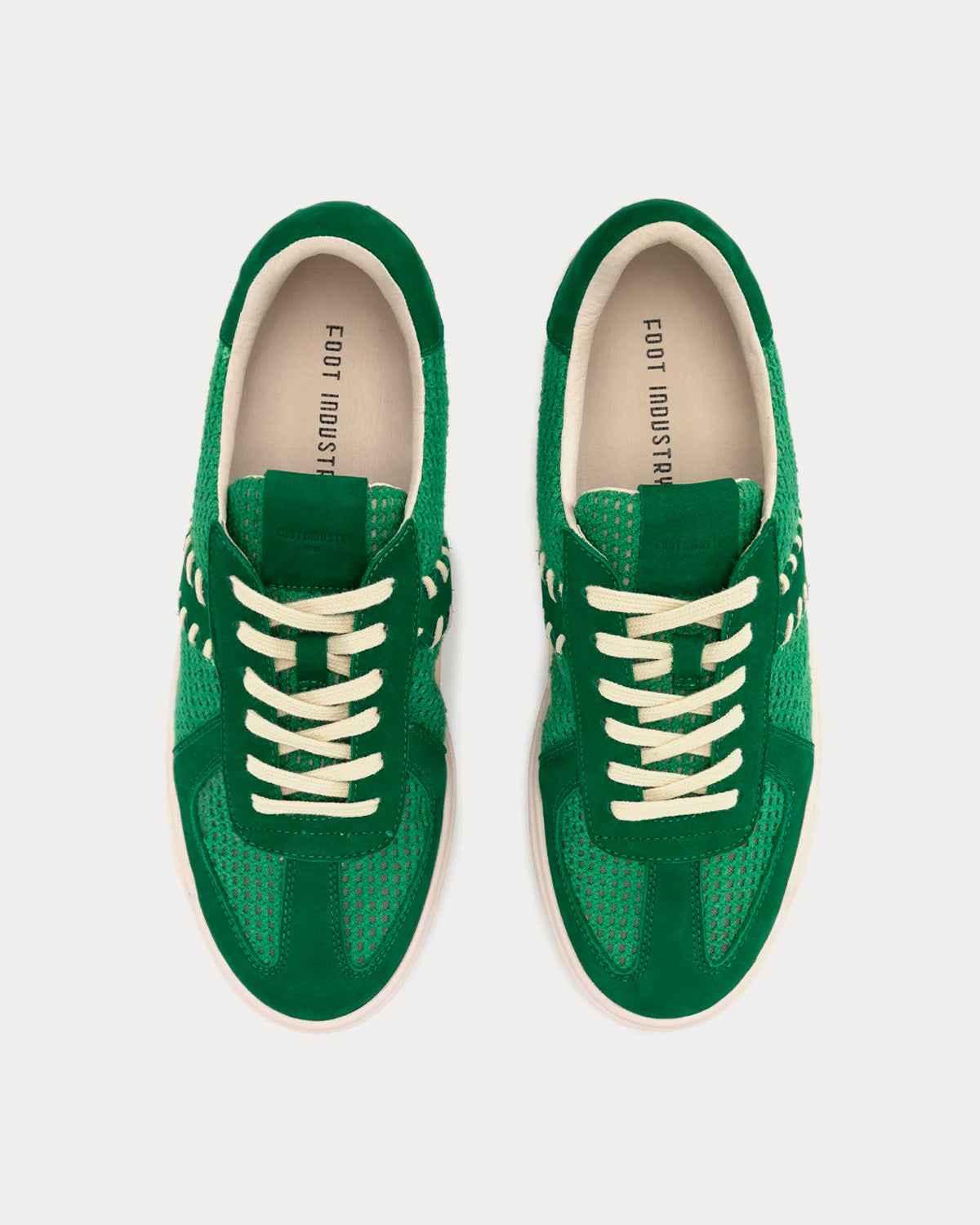 Foot Industry - 2022A/W AUA302002 Green Low Top Sneakers