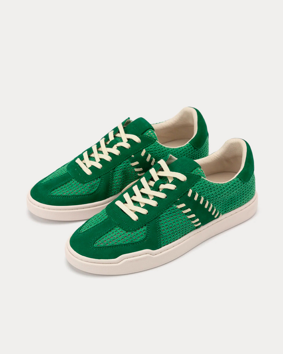 Foot Industry 2022A/W AUA302002 Green Low Top Sneakers - 3