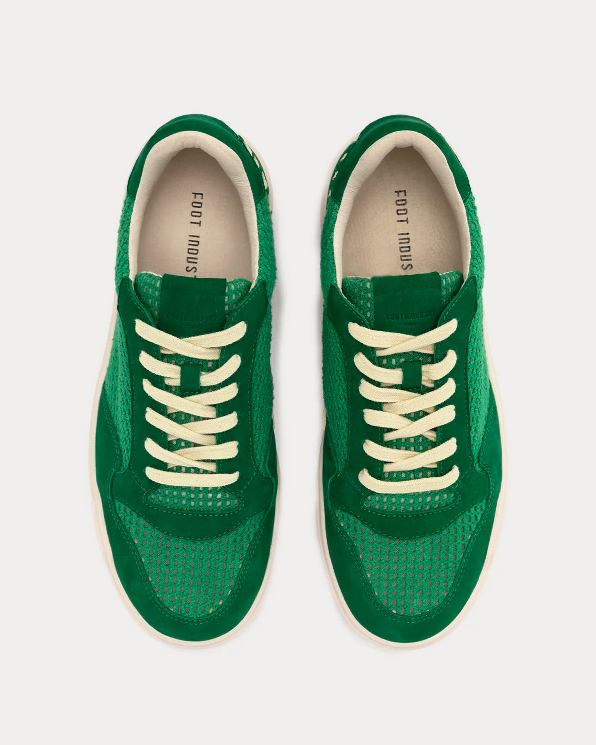 Foot Industry 2022A/W AUA402002 Green Low Top Sneakers - 2