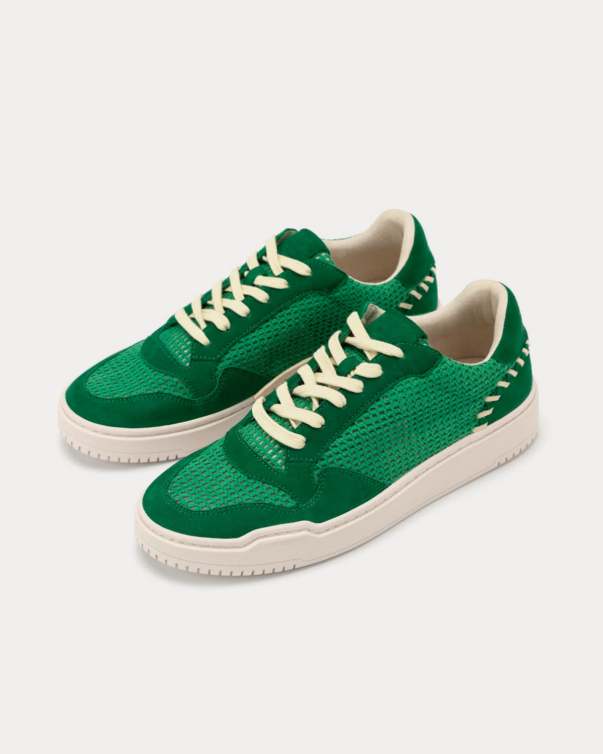 Foot Industry 2022A/W AUA402002 Green Low Top Sneakers - 3