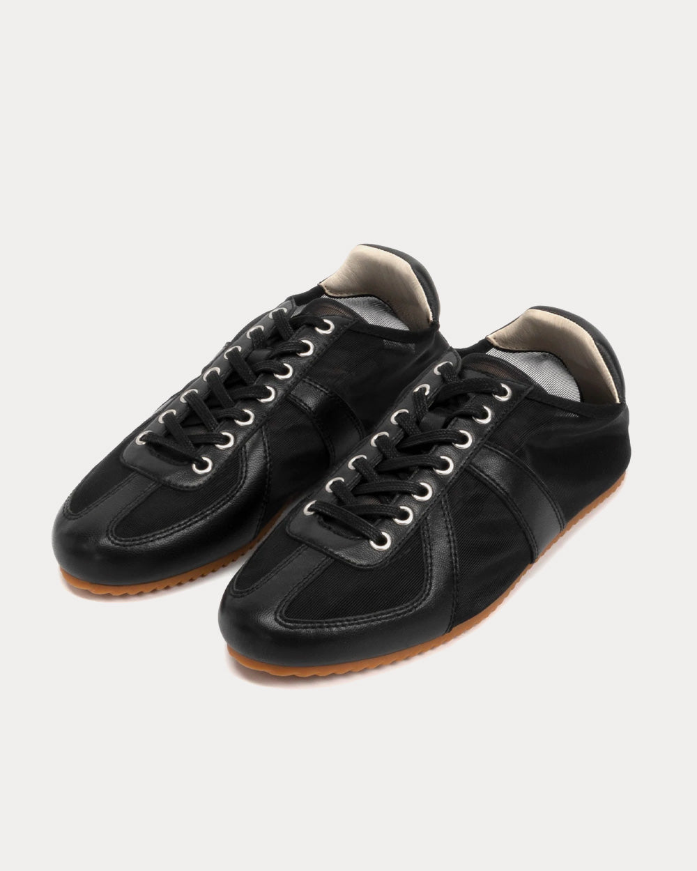 Foot Industry 2022S/S 22S1301 Black Low Top Sneakers - 3