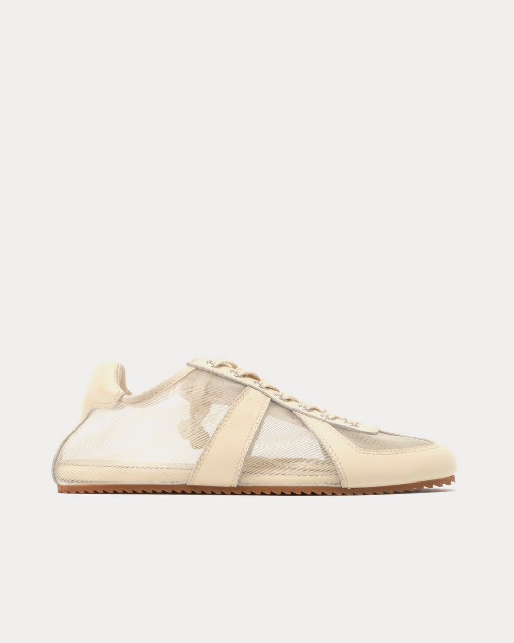 Foot Industry 2022S/S 22S1302 Beige Low Top Sneakers - 1