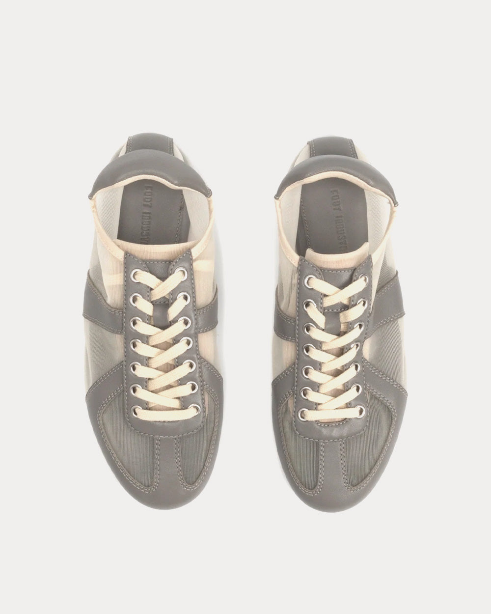 Foot Industry 2022S/S 22S1303 Grey Low Top Sneakers - 2