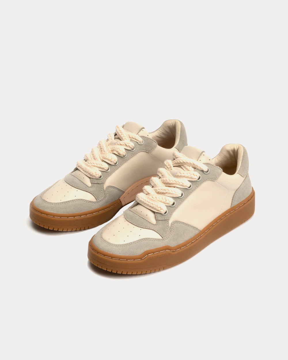 Foot Industry 2022S/S 22S304 Turtledove Low Top Sneakers - 3