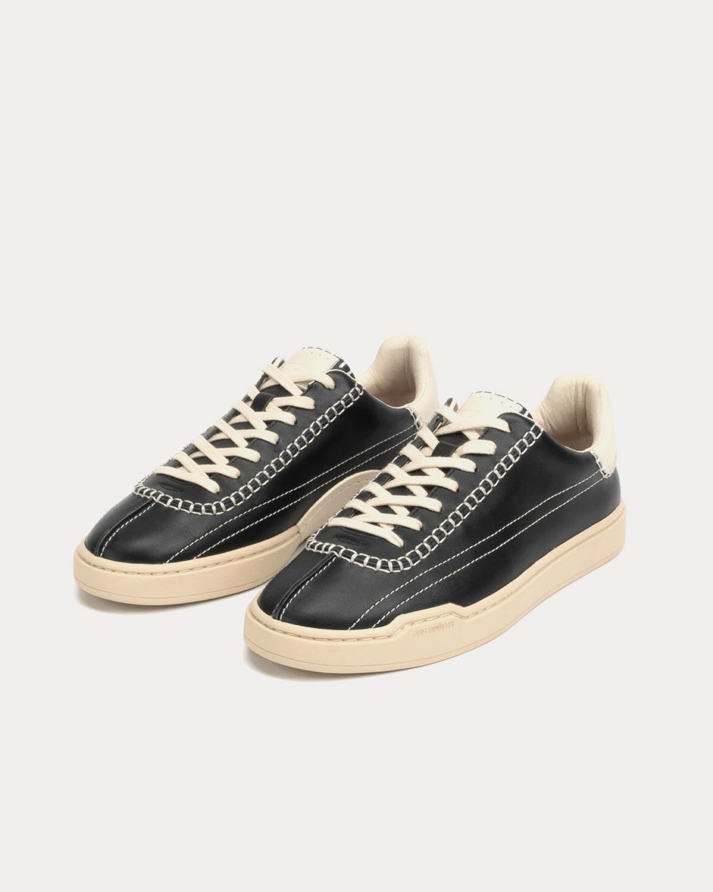 Foot Industry 2022S/S 22S601 Black Low Top Sneakers - 3