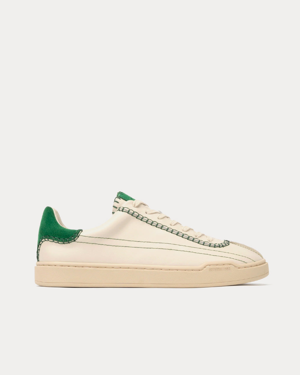 Foot Industry 2022S/S 22S602 Green Low Top Sneakers - 1