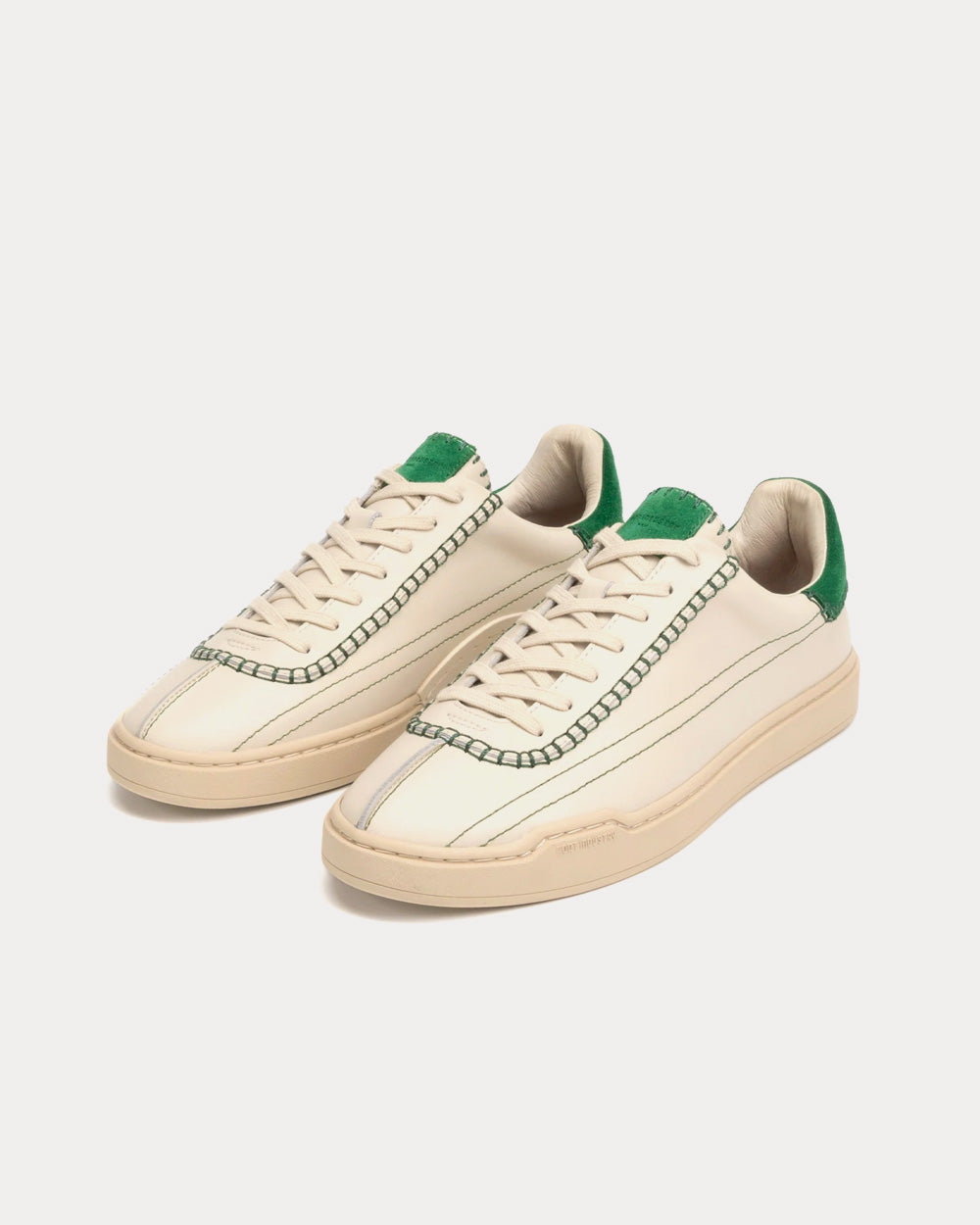 Foot Industry 2022S/S 22S602 Green Low Top Sneakers - 4