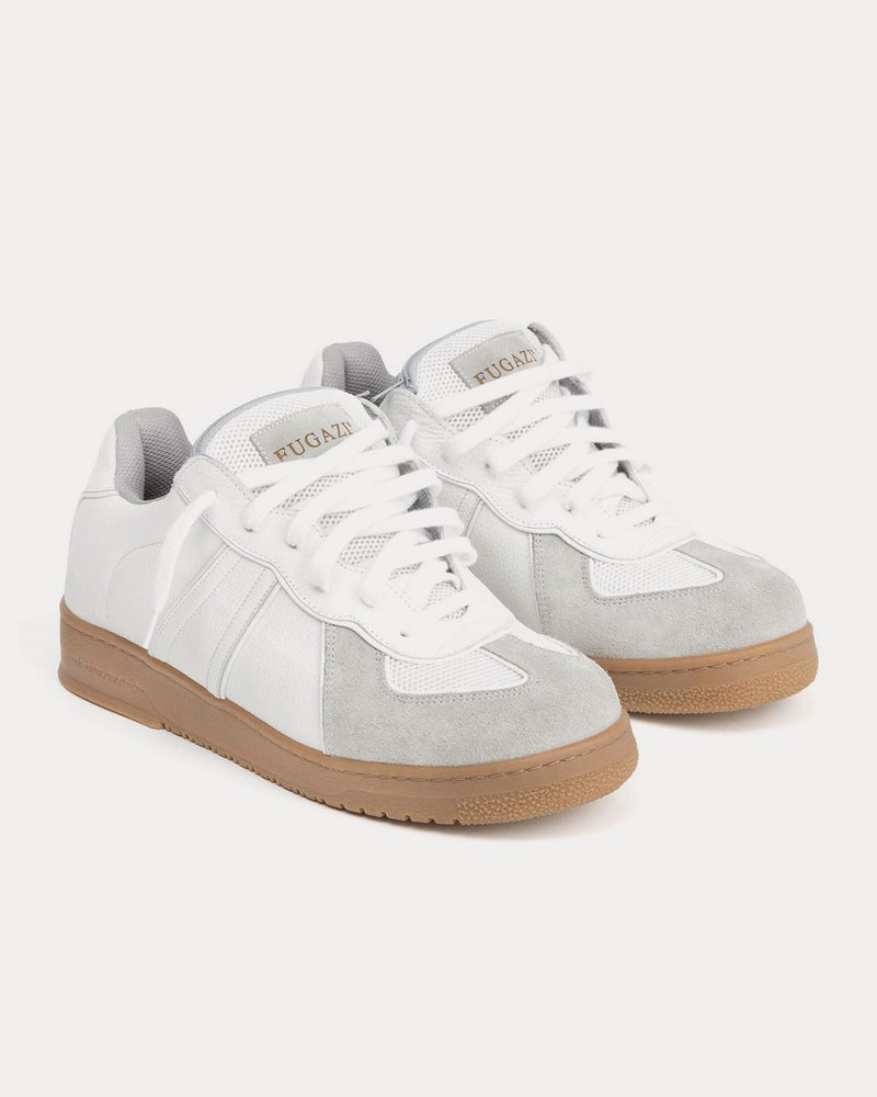 Fugazi FATs White / Grey Low Top Sneakers - 3