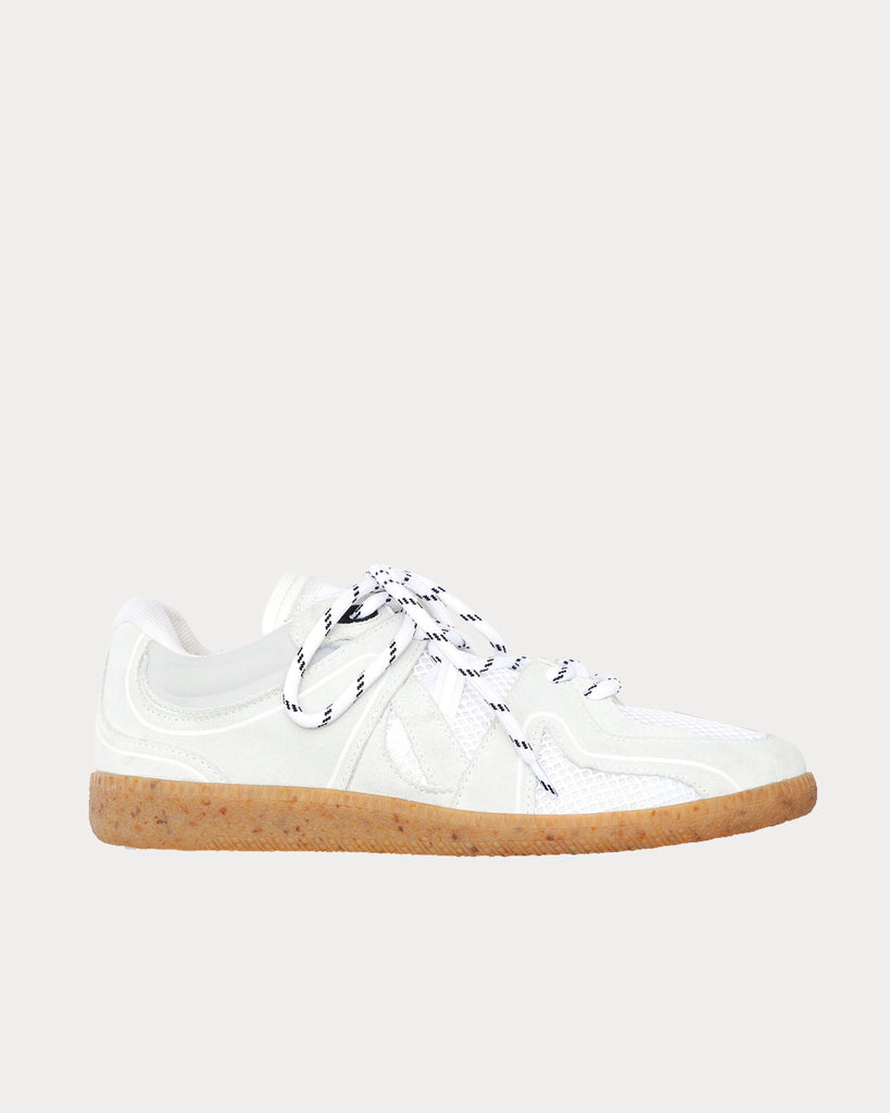 Sporty Mix Retro White Low Top Sneakers